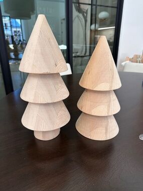 Studio McGee Wood Mantel Trees